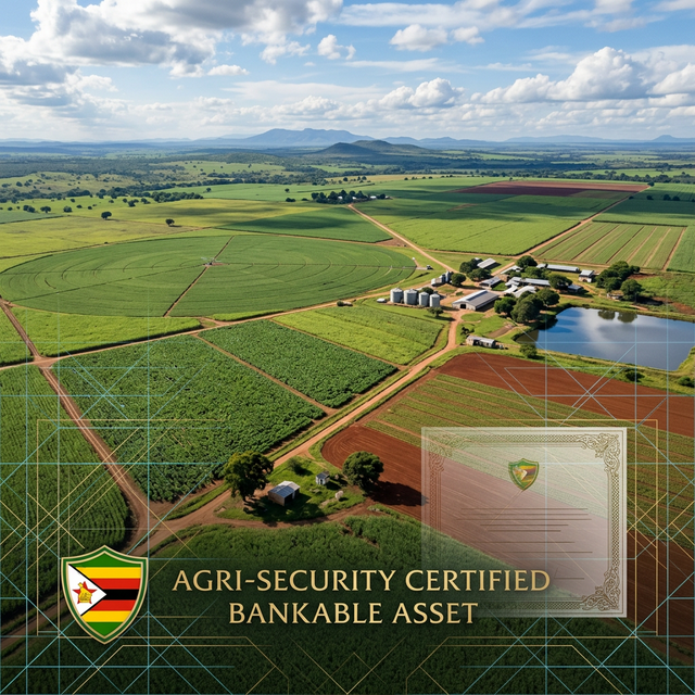 Commercial farms benefiting from bankable title conversion.